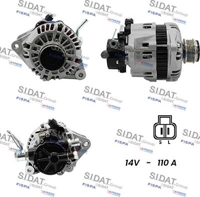 Fispa A12HY0127A2 - Alternator autospares.lv