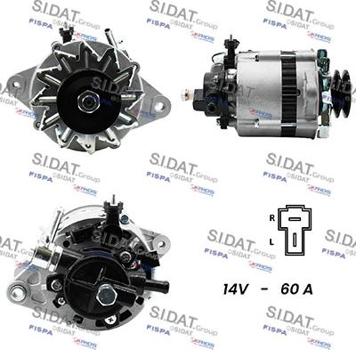 Fispa A12HY0332A2 - Alternator autospares.lv