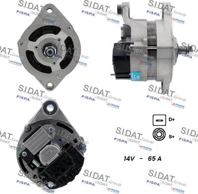 Fispa A12MA0002 - Alternator autospares.lv