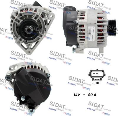 Fispa A12MA1248A2 - Alternator autospares.lv