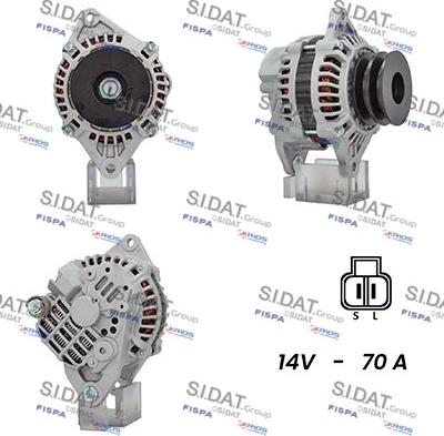 Fispa A12MH0464A2 - Alternator autospares.lv