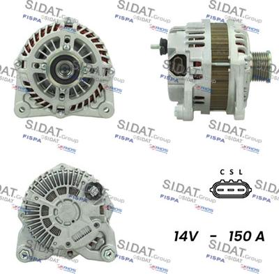 Fispa A12MH0479 - Alternator autospares.lv