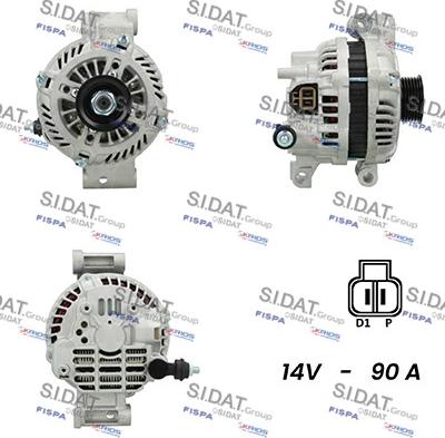 Fispa A12MH0651A2 - Alternator autospares.lv