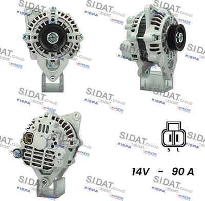 Fispa A12MH0666A2 - Alternator autospares.lv