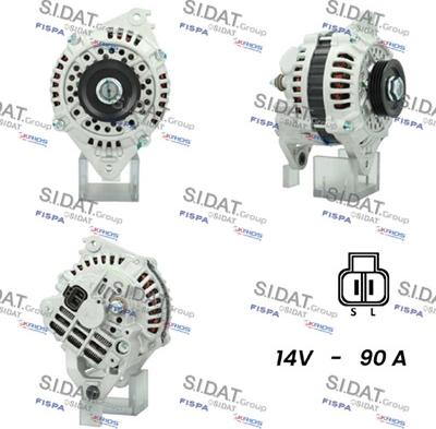 Fispa A12MH0660 - Alternator autospares.lv