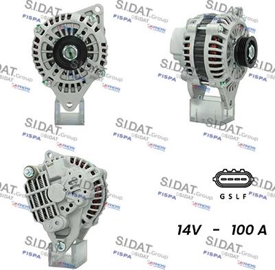 Fispa A12MH0667A2 - Alternator autospares.lv