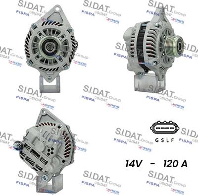 Fispa A12MH0675A2 - Alternator autospares.lv