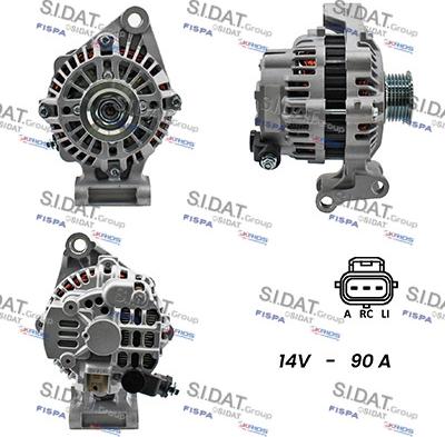 Fispa A12MH0158A2 - Alternator autospares.lv