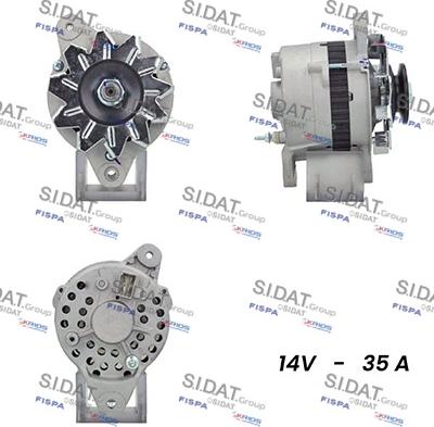 Fispa A12MH0359A2 - Alternator autospares.lv