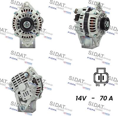 Fispa A12MH0356 - Alternator autospares.lv