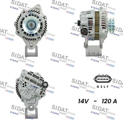 Fispa A12MH0361A2 - Alternator autospares.lv