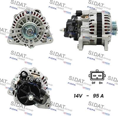 Fispa A12MH0306A2 - Alternator autospares.lv