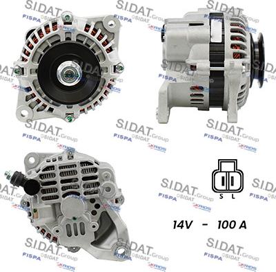 Fispa A12MH0225A2 - Alternator autospares.lv