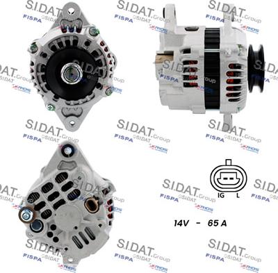 Fispa A12MH1133A2 - Alternator autospares.lv