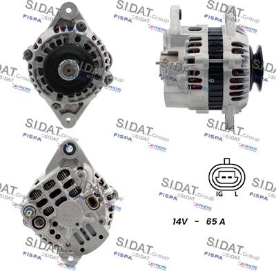 Fispa A12MH1133 - Alternator autospares.lv