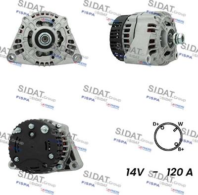 Fispa A12ML1002 - Alternator autospares.lv