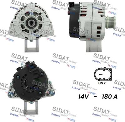 Fispa A12VA0957 - Alternator autospares.lv