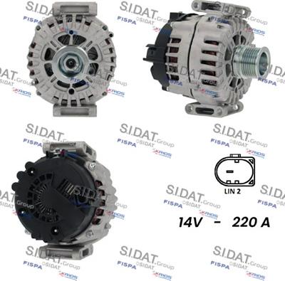 Fispa A12VA0971 - Alternator autospares.lv