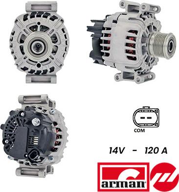 Fispa A12VA0417AS - Alternator autospares.lv