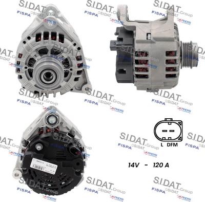 Fispa A12VA0502 - Alternator autospares.lv