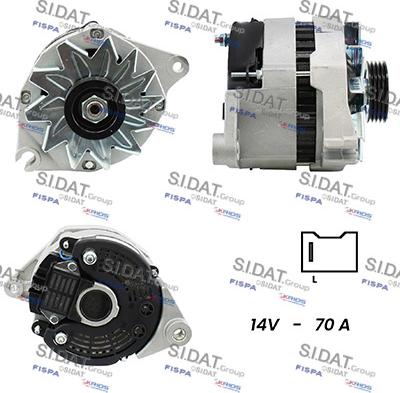 Fispa A12VA0518A2 - Alternator autospares.lv