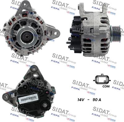 Fispa A12VA0581 - Alternator autospares.lv