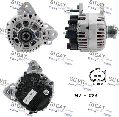 Fispa A12VA0532A2 - Alternator autospares.lv