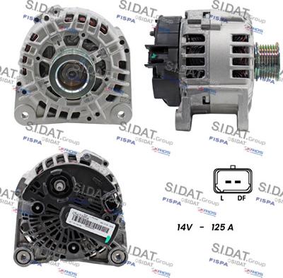 Fispa A12VA0578 - Alternator autospares.lv