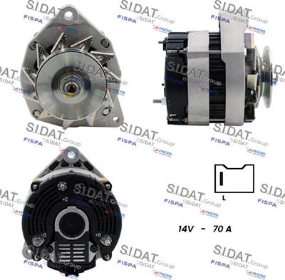 Fispa A12VA0617 - Alternator autospares.lv