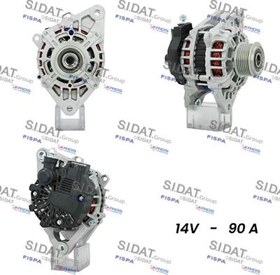 Fispa A12VA0689A2 - Alternator autospares.lv