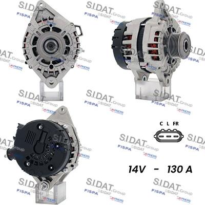 Fispa A12VA0687A2 - Alternator autospares.lv