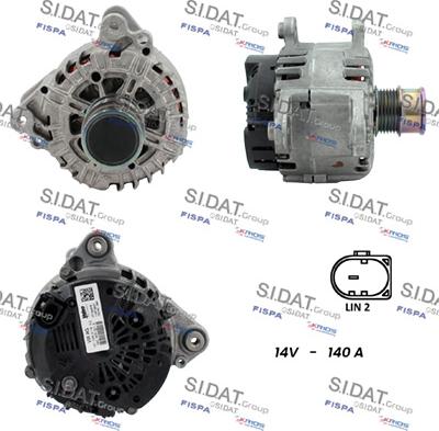 Fispa A12VA0097 - Alternator autospares.lv