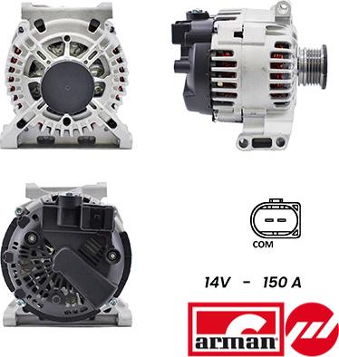 Fispa A12VA0040AS - Alternator autospares.lv