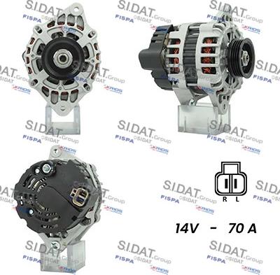 Fispa A12VA0069 - Alternator autospares.lv