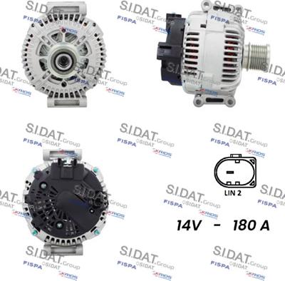 Fispa A12VA0084 - Alternator autospares.lv