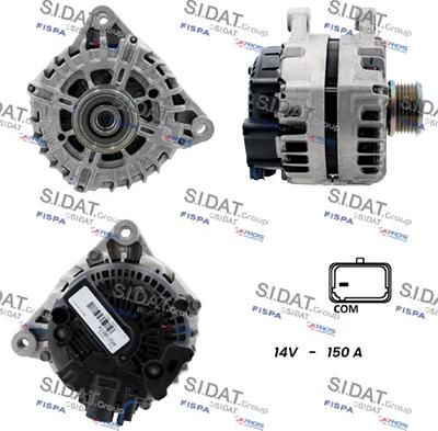 Fispa A12VA0035 - Alternator autospares.lv