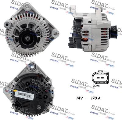 Fispa A12VA0033 - Alternator autospares.lv