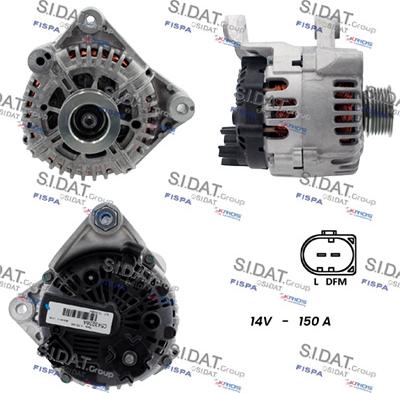 Fispa A12VA0024 - Alternator autospares.lv