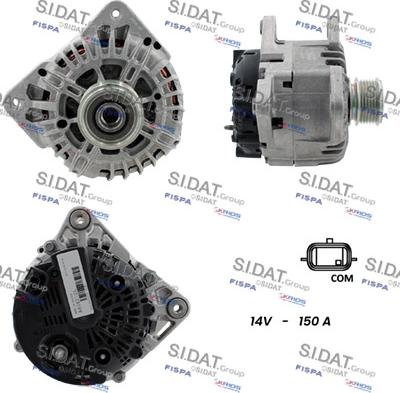 Fispa A12VA0148 - Alternator autospares.lv