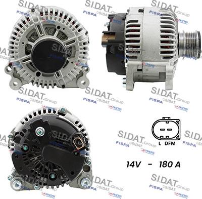 Fispa A12VA0185 - Alternator autospares.lv