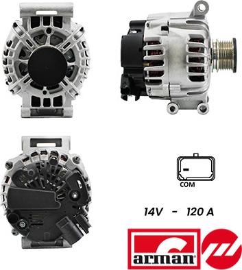 Fispa A12VA0135AS - Alternator autospares.lv