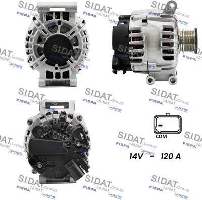 Fispa A12VA0135 - Alternator autospares.lv