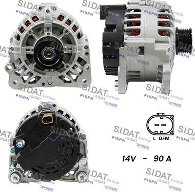 Fispa A12VA0131A2 - Alternator autospares.lv