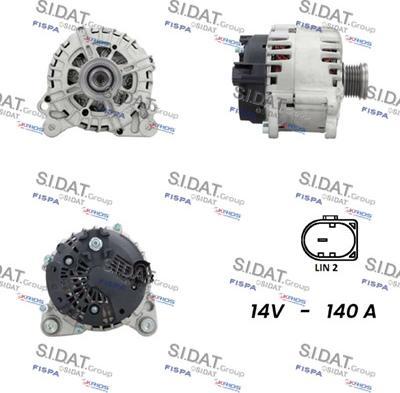 Fispa A12VA0864 - Alternator autospares.lv