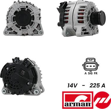 Fispa A12VA0307AS - Alternator autospares.lv