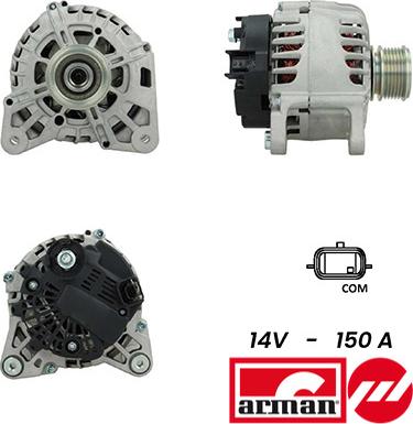 Fispa A12VA0296AS - Alternator autospares.lv