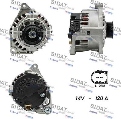 Fispa A12VA0240 - Alternator autospares.lv