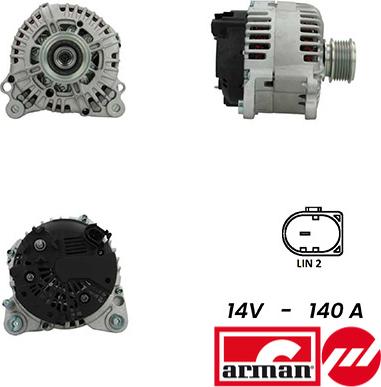 Fispa A12VA0254AS - Alternator autospares.lv