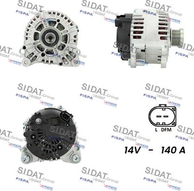 Fispa A12VA0255 - Alternator autospares.lv