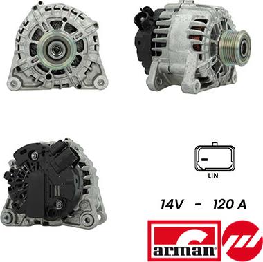 Fispa A12VA0250AS - Alternator autospares.lv